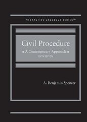 Civil Procedure: A Contemporary Approach - CasebookPlus 6th Revised edition kaina ir informacija | Ekonomikos knygos | pigu.lt