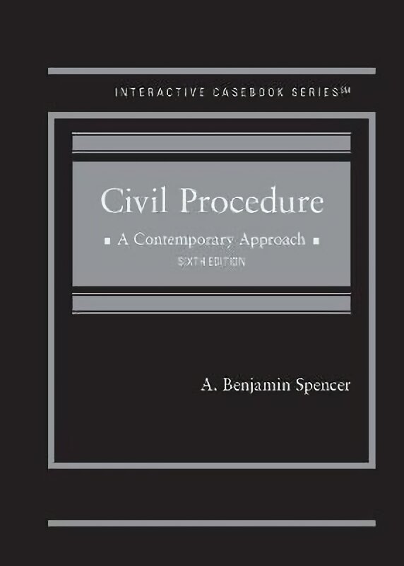 Civil Procedure: A Contemporary Approach - CasebookPlus 6th Revised edition цена и информация | Ekonomikos knygos | pigu.lt