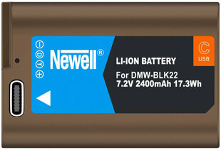 Newell Panasonic DMW-BLK22 kaina ir informacija | Akumuliatoriai fotoaparatams | pigu.lt