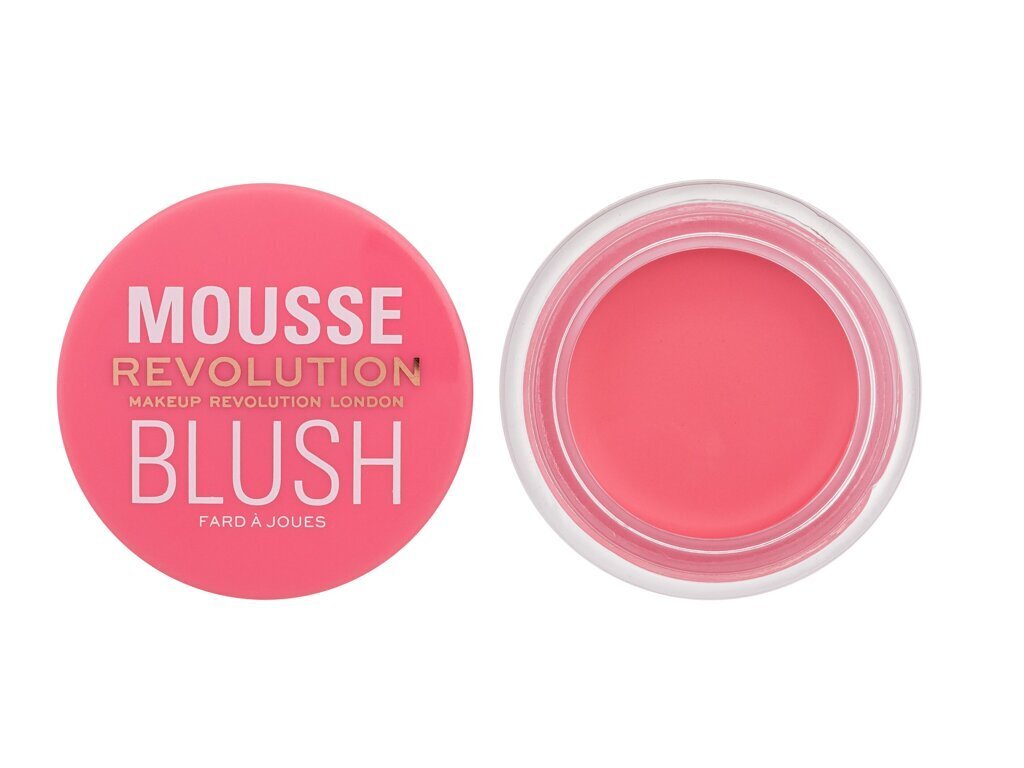 Skaistalai Makeup Revolution London Mousse Blush Squeeze Me Soft Pink, 6 g kaina ir informacija | Bronzantai, skaistalai | pigu.lt