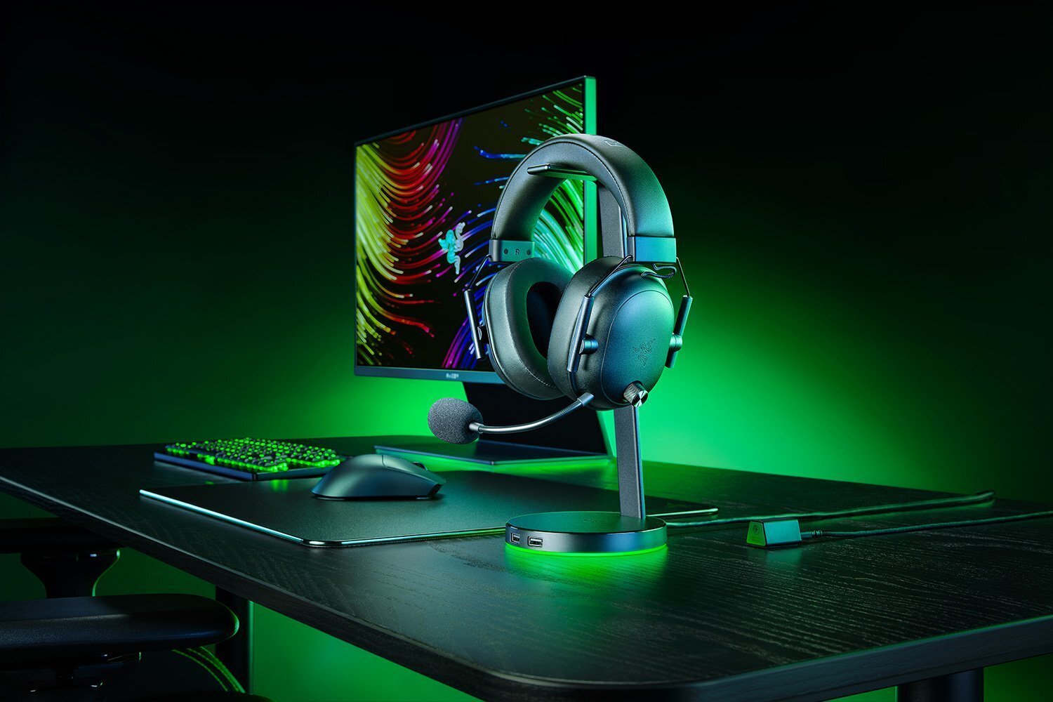 Razer Blackshark V2 Hyperspeed, Black kaina ir informacija | Ausinės | pigu.lt