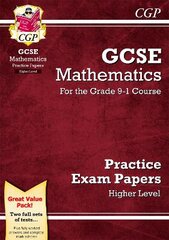 GCSE Maths Practice Papers: Higher цена и информация | Книги для подростков  | pigu.lt