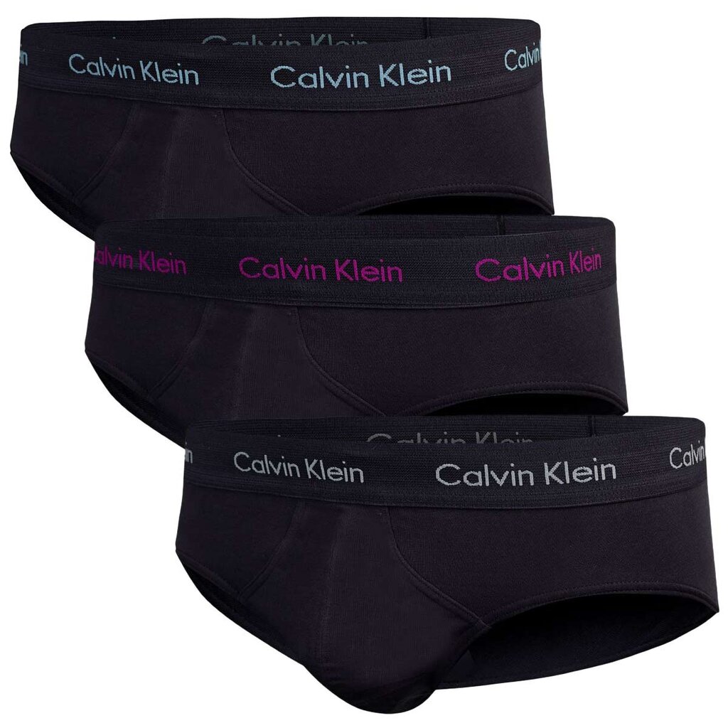 Trumpikės vyrams Calvin Klein 82090, juodos, 3vnt. kaina ir informacija | Trumpikės | pigu.lt