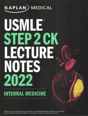 USMLE Step 2 CK Lecture Notes 2022: 5-book set kaina ir informacija | Enciklopedijos ir žinynai | pigu.lt