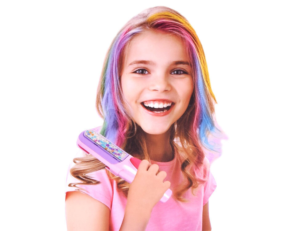 Kreidelių plaukams rinkinys mergaitėms, 1 vnt kaina ir informacija | Kosmetika vaikams ir mamoms | pigu.lt