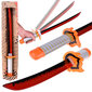 Žaislinis Samurajų kardas, 1 vnt. цена и информация | Karnavaliniai kostiumai | pigu.lt