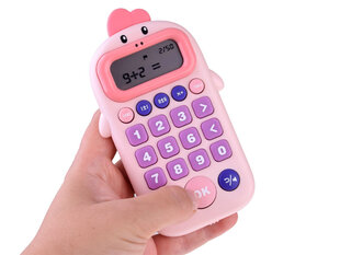 Карманная математическая игрушка, розовая цена и информация | Развивающие игрушки | pigu.lt