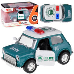 Metalinis policijos automobilis Jokomisiada, mėlynas kaina ir informacija | Žaislai berniukams | pigu.lt