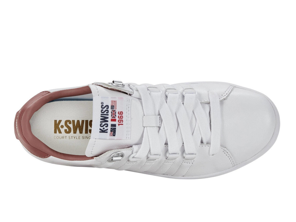 Laisvalaikio batai moterims K-swiss 97943-115-M, balti kaina ir informacija | Sportiniai bateliai, kedai moterims | pigu.lt