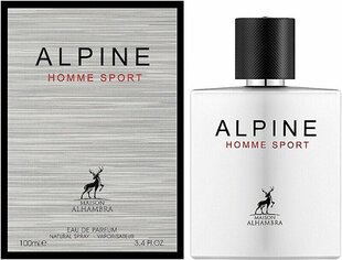 Kvapusis vanduo Maison Alhambra Alpine Homme Sport EDP vyrams, 100 ml kaina ir informacija | Kvepalai vyrams | pigu.lt