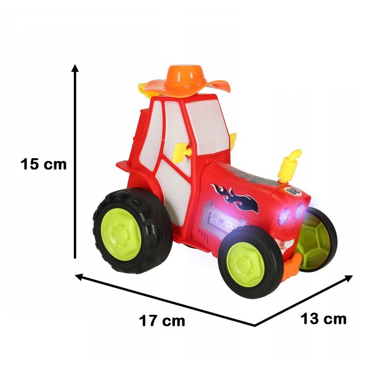 Šokantis traktorius valdomas radijo bangomis kaina ir informacija | Žaislai berniukams | pigu.lt