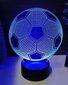 Naktinė lempa Futbolo kamuolys, 1 vnt. kaina ir informacija | Dekoracijos šventėms | pigu.lt
