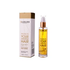 Кератиновое масло Protein Repairing Hair Serum LUXLISS 50 мл цена и информация | Средства для укрепления волос | pigu.lt