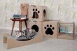Hamakas katinui Carton+ Pets Mia, pilkas цена и информация | Guoliai, pagalvėlės | pigu.lt