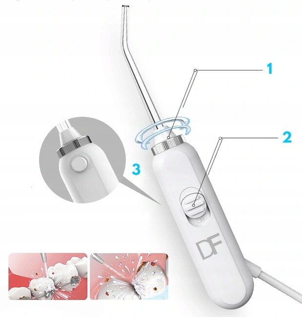 DentalForce DFOI2000W kaina ir informacija | Irigatoriai | pigu.lt