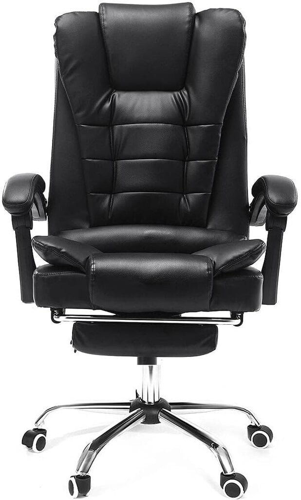 Biuro kėdė Home&Living, juoda kaina ir informacija | Biuro kėdės | pigu.lt