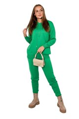 Laisvalaikio kostiumėlis moterims 26654, žalias kaina ir informacija | Kostiumėliai moterims | pigu.lt