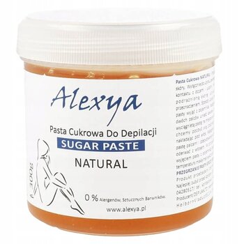 Сахарная паста для депиляции Natural, Alexya 300 г цена и информация | Средства для депиляции | pigu.lt