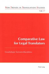 Comparative Law for Legal Translators New edition цена и информация | Пособия по изучению иностранных языков | pigu.lt