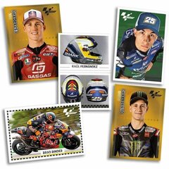 Lipdukų pakuotė Moto GP 2023 Panini, 180d. цена и информация | Развивающие игрушки | pigu.lt