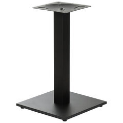 Stalo pagrindas SH-2011-1, 40x40 cm, juodas kaina ir informacija | Baldinės kojelės ir kojos | pigu.lt