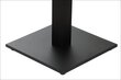 Stalo pagrindas SH-2011-2, 45x45 cm, juodas kaina ir informacija | Baldinės kojelės ir kojos | pigu.lt