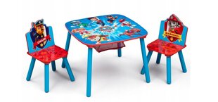 Vaikiškas staliukas su kėdutėmis MPMAX Paw Patrol, įvairių spalvų kaina ir informacija | Vaikiškos kėdutės ir staliukai | pigu.lt