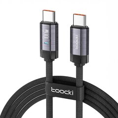 Toocki Charging Cable USB C-L, 1m, 20W (Black) цена и информация | Кабели для телефонов | pigu.lt