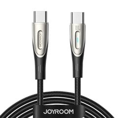 Joyroom Кабель Star-Light USB C - USB-C SA27-CC5 | 100 Вт | 2 м (черный) цена и информация | Кабели для телефонов | pigu.lt