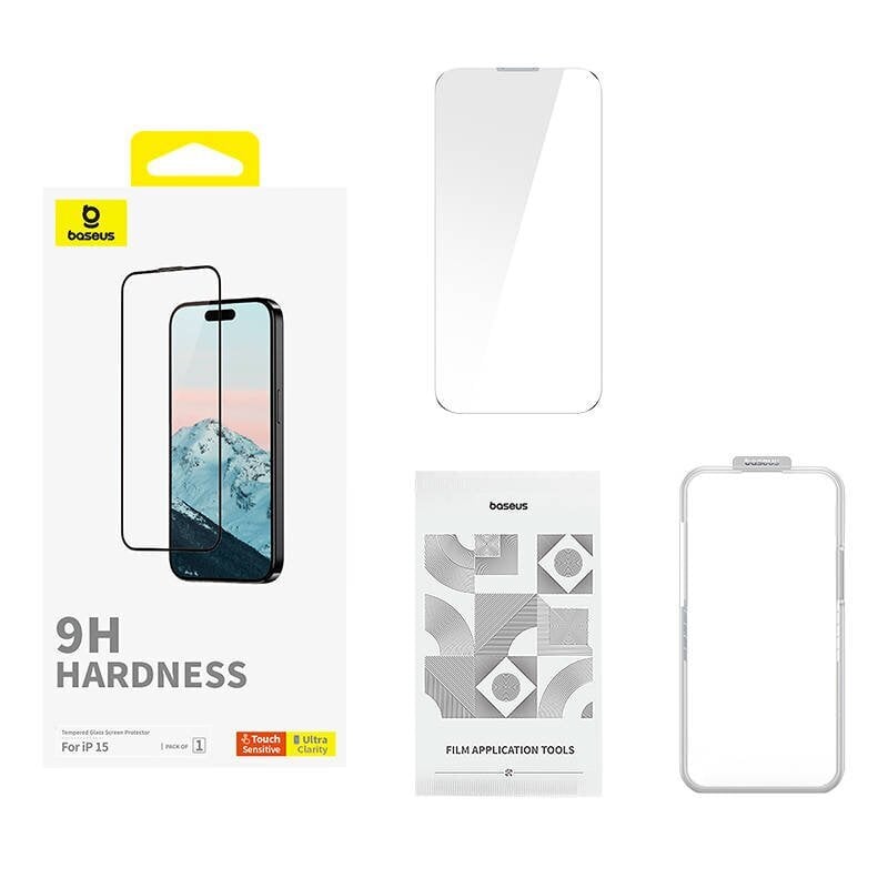 Baseus Diamond Tempered Glass kaina ir informacija | Apsauginės plėvelės telefonams | pigu.lt