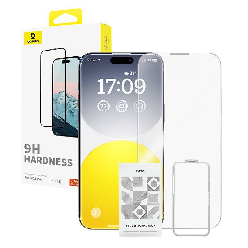 Baseus Diamond Tempered Glass kaina ir informacija | Apsauginės plėvelės telefonams | pigu.lt