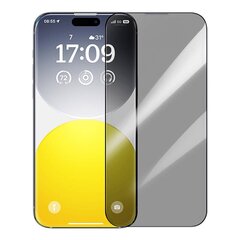 Privacy Protection Tempered Glass Baseus Sapphire iPhone 15 Pro цена и информация | Защитные пленки для телефонов | pigu.lt
