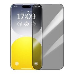 Privacy Protection Tempered Glass Baseus Sapphire iPhone 15 ProMax цена и информация | Защитные пленки для телефонов | pigu.lt