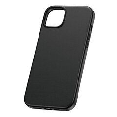 Phone Case for iPhone 15 Pro Baseus Fauxther Series (Black) цена и информация | Чехлы для телефонов | pigu.lt