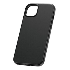 Phone Case for iPhone 15 ProMax Baseus Fauxther Series (Black) цена и информация | Чехлы для телефонов | pigu.lt