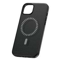 Magnetic Phone Case for iPhone 15 ProMax Baseus Fauxther Series (Orange) цена и информация | Чехлы для телефонов | pigu.lt