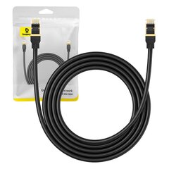 Baseus Ethernet RJ45, 10Gbps, 2  м network cable (black) цена и информация | Кабели и провода | pigu.lt