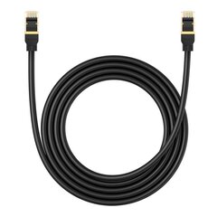 Network cable cat.8 Baseus Ethernet RJ45, 40Gbps, 2m (black) цена и информация | Кабели и провода | pigu.lt