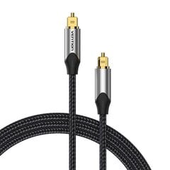 Optical Audio Cable Vention BAVHH 2m (Black) цена и информация | Кабели и провода | pigu.lt