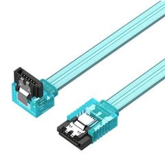 SATA 3.0 cable Vention KDDRD 0.5m (blue) цена и информация | Кабели и провода | pigu.lt