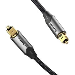 Optical Audio Cable Vention BAVHL 10m (Black) цена и информация | Кабели и провода | pigu.lt