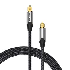 Optical Audio Cable Vention BAVHL 10m (Black) цена и информация | Кабели и провода | pigu.lt