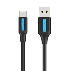 Charging Cable USB-A 2.0 to USB-C Vention COKBD 0,5m (black) цена и информация | Кабели для телефонов | pigu.lt