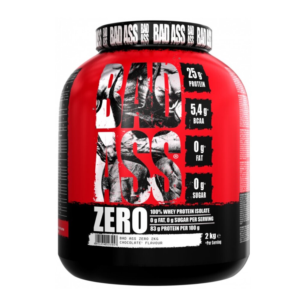 Baltymai Bad Ass® Zero 2 kg kaina ir informacija | Baltymai | pigu.lt