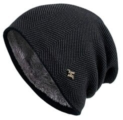 Vyriška žieminė kepurė S117-2 kaina ir informacija | Vyriški šalikai, kepurės, pirštinės | pigu.lt