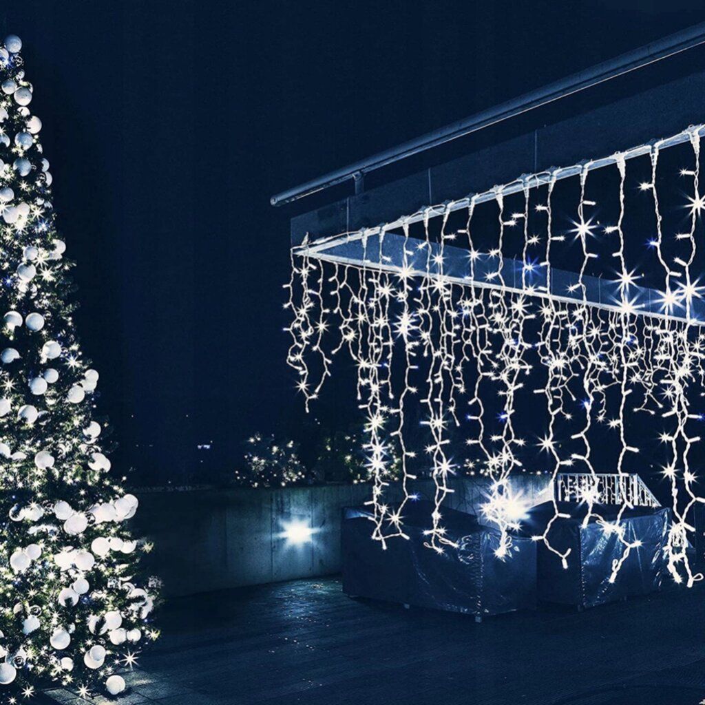 Kalėdinė girlianda, 300 LED, 14.5m kaina ir informacija | Girliandos | pigu.lt
