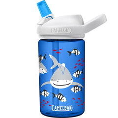 Детская бутылочка с трубочкой Camelbak Eddy+ Kids Friendly Sharks, 400 ml цена и информация | Фляги для воды | pigu.lt