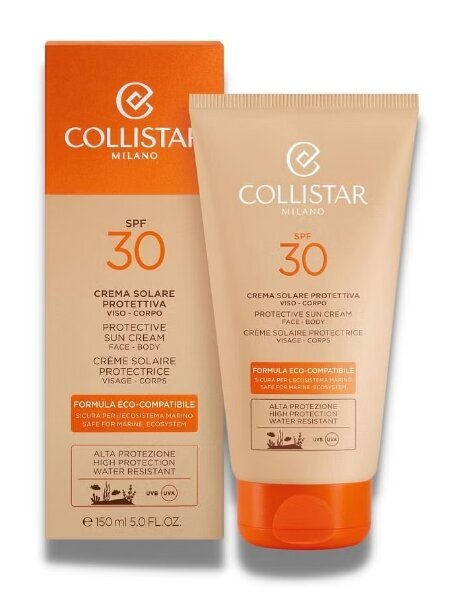 Kremas nuo saulės Collistar Sun Eco-Compatible - Protective SPF 30, 150 ml kaina ir informacija | Kremai nuo saulės | pigu.lt