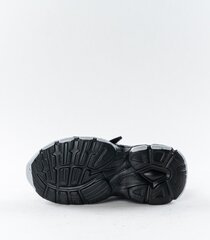 Детские кроссовки 100906 02, черный/серый 100906*02-037 цена и информация | Детская спортивная обувь | pigu.lt