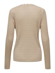 Only megztinis moterims 15294305*01, smėlio spalvos kaina ir informacija | Megztiniai moterims | pigu.lt